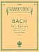 SIX (6) SUITES FOR UNACCOMPANIED VIOLA ORIGINALLY FOR VIOLONCELLO (Schirmer Library of Classics)