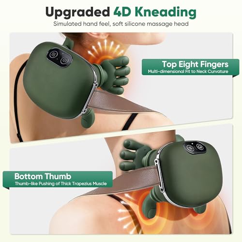 Image of OMERON-15-Year-Warranty-Ergonomic-Electric-Relaxation-Massager-For-Neck-Back-And-Body-Wireless-Portable-Comfort-Device-With-Warm-Comfort-Feature-Daily-Use-General-Wellness-For-Home-Office-Travel