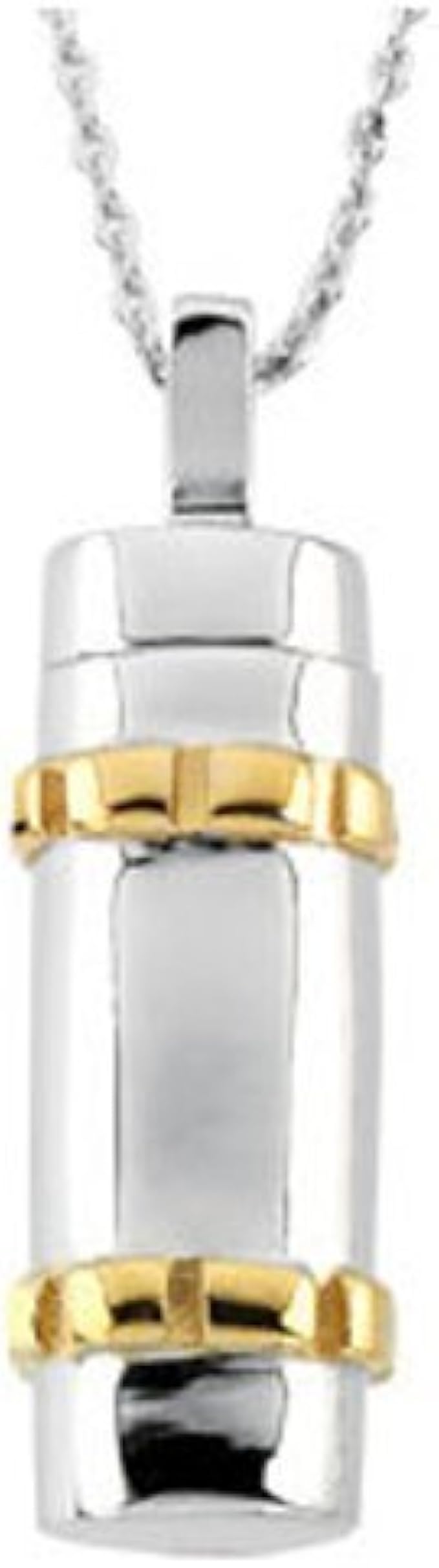 Gold ash holder necklace Clearance