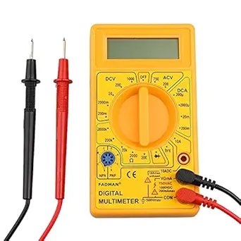 FD-3 DIGITAL MULTIMETER YELLOW