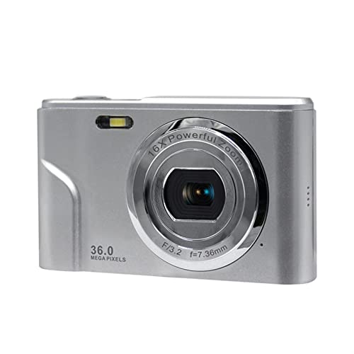 �ʐ^�p�J���� 4k�J���� 36MP �v���t�F�b�V���i�� HD �f�W�^���J���� LCD �r�f�I�J���� �|�[�^�u�� �n���h�w���h 16X 1080P �f�W�^���Y�[�� ���B��J���� �L�^ ���C�t�ʐ^ (�F: ��)(�V���o�[)