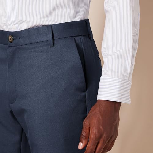 Image of Amazon Essentials Men's Slim-Fit Flat-Front Dress Pant