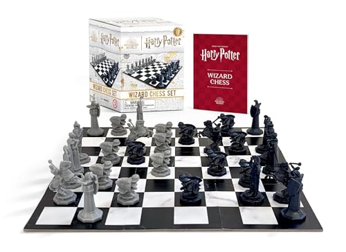 Harry Potter Wizard Chess Set: Miniature Collectible Set You Can Play - Görsel 2