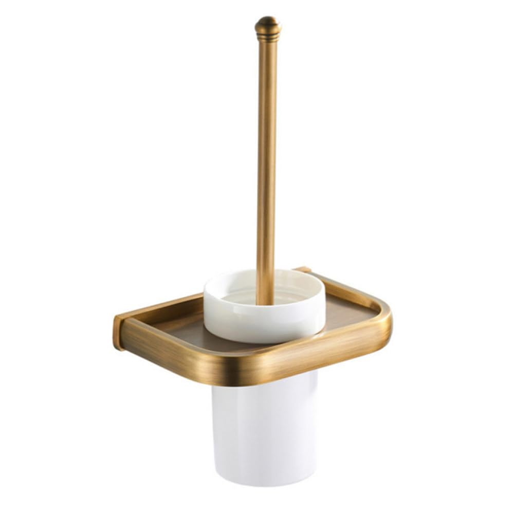 Juego de herrajes de baño de bronce de latón antiguo que no se oxida nunca 1