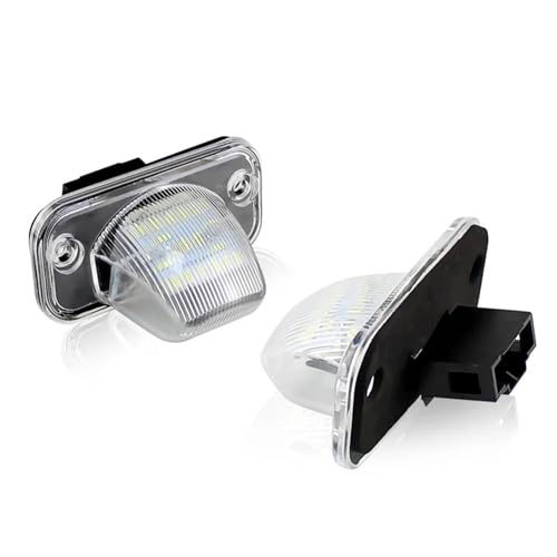 Luces de matrícula LED CANBUS blancas para VW Transporter T4 y Passat