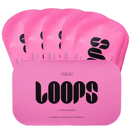 LOOPS DOUBLE TAKE Glow Hydrogel Face Mask