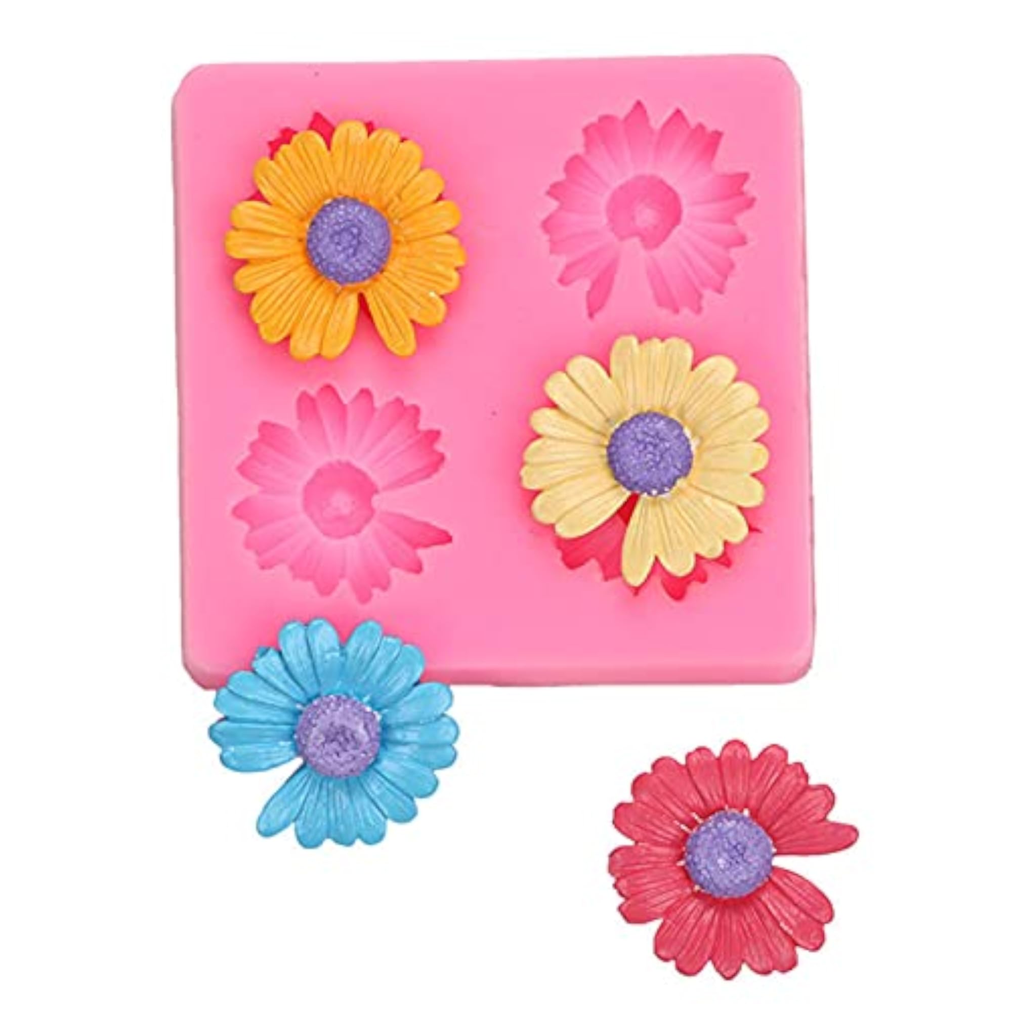Silicone Molds Set for Fondant and Chocolate, 5 Pcs