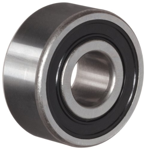 SKF 62201-2RS1/C3 Radial Deep Groove Ball Bearing, 12 ID, Bearing steel