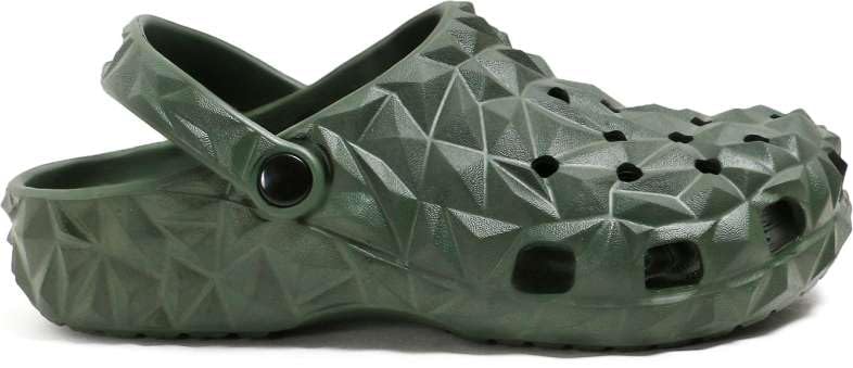 Richmen Men's Eva Anti- Slipper Shoes Summer Breathable Foam Beach Runners Outdoor Sport Flip Flop Pillow Sandals (Green,6UK)