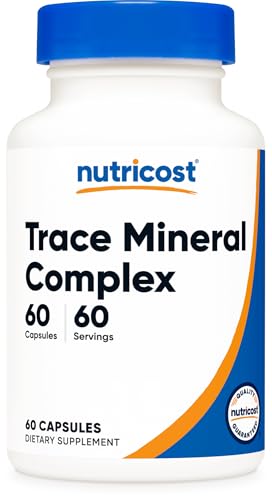 Nutricost Trace Mineral Complex 60 Capsules - Vegan & GMO Free
