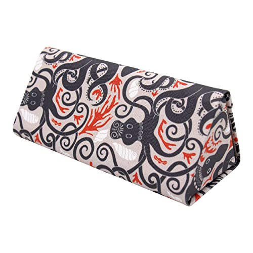 Image of Real Sic Glasses Case for Men and Women - Magnetic Folding Hard Shell Sunglass Holder - Inspired by Adorable Animals