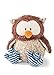 Produktbild NICI 48078 Kuscheltier Eule Oscar 35cm mit drehbarem Kopf, BRAUN, 35 cm