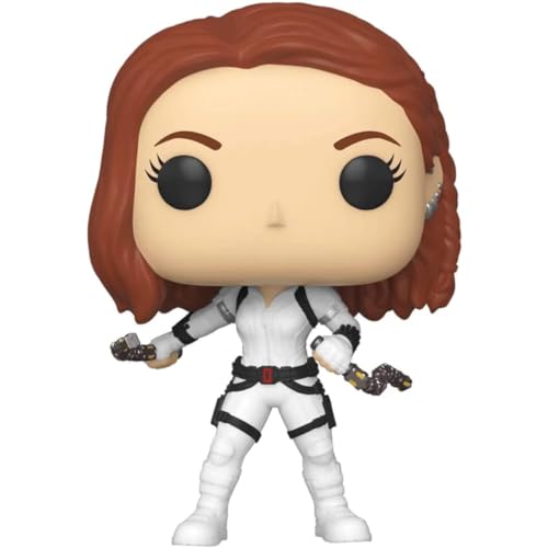 Coleccionables, Toy Funko Pop Marvel: Black Widow- Black Widow (White Suit)