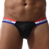 [ジーステーション] ブリーフ ビキニブリーフ ビキニ S ブラック メンズ下着 メンズインナー パンツ 男性下着 ローライズ セクシー