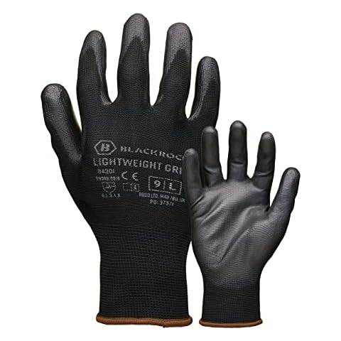 Blackrock PU Lightweight Grip Work Gloves Cover