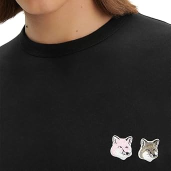 Amazon | Maison Kitsune メゾンキツネ モノクローム ダブルフォックス