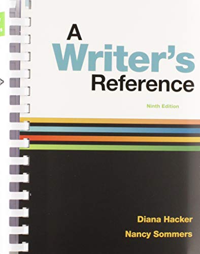 A writer's reference 9e & documenting sources in apa style: 2…