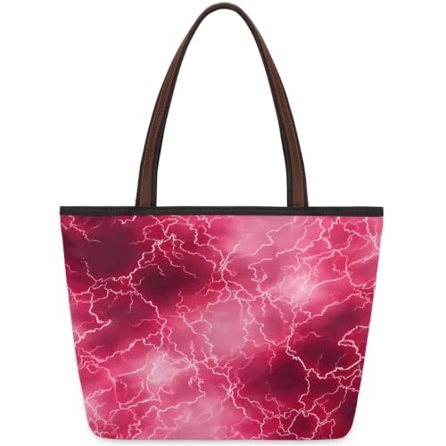 Sac fourre-tout Lightning avec fermeture éclair 45x33cm décontracté