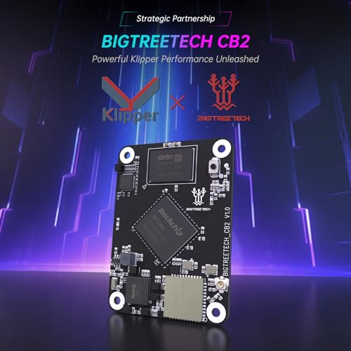 BIGTREETECH CB2 Core Control Board 2GB LPDDR4+32GB eMMC Storage Upgrade on BTT CB1 Support DSI/CSI Port Run Klipper Compatible with Raspberry-Pi 3B/4B Manta M8P/M5P/M4P/E3EZ Pi4B PAD 7 3D Printer Part