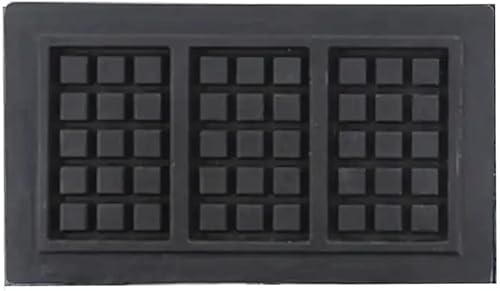 Miniatura 5 de Máquina de gofres para hacer waffles, máquina eléctrica para waffle, rectangular, para hornear, horno para tartas (voltaje 220 V)