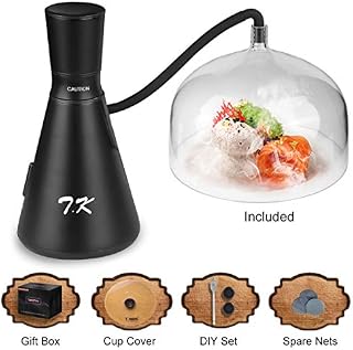 TMKEFFC Smoking Gun Food Smoker Tools Set, Portable Hand-held Smoke Infuser for Cocktails
