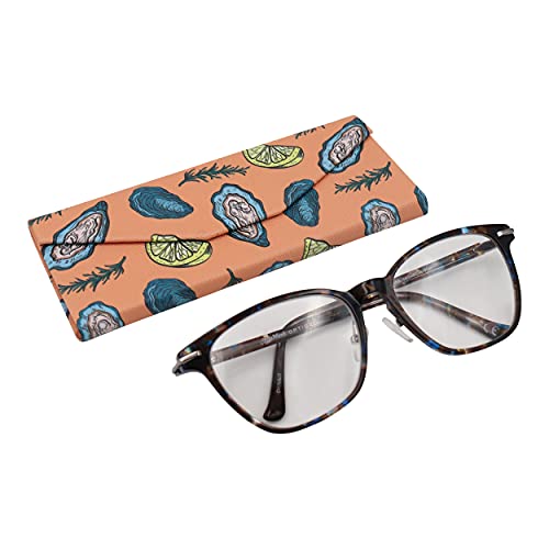 Image of Real Sic Glasses Case for Men and Women - Magnetic Folding Hard Shell Sunglass Holder - Inspired by Activities /Hobbies