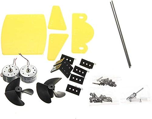 KINGDUO 1Pc Boat Ship Hobby Motor Twin Dual Remote Control Diy Electric Propeller Rc Model Kit