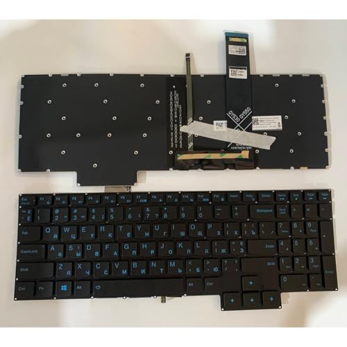 Clavier Lenovo Legion 5 bleu reglable pour reparer un ordinateur en panne