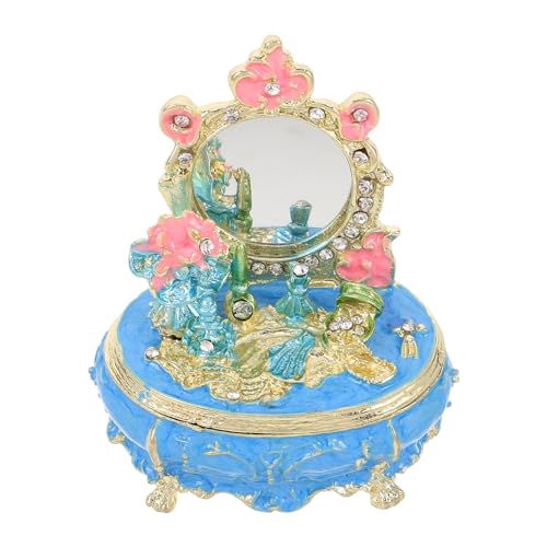 Plateau de coiffeuse et décor de commode pour une chambre style boudoir