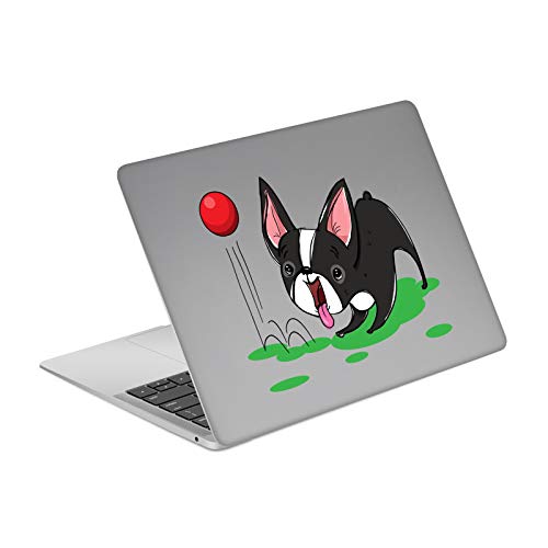 Protégez votre MacBook Air 13.3 des traces de doigts avec ce skin vinyle Boston Terrier