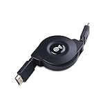 Cable Matters Retractable HDMI Cable with HDR and 4K 60Hz Resolution Support - 1m