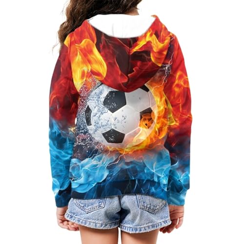 Image of Biyejit Kids Novelty 3D Graphic Printed Hooded Sweatshirt
