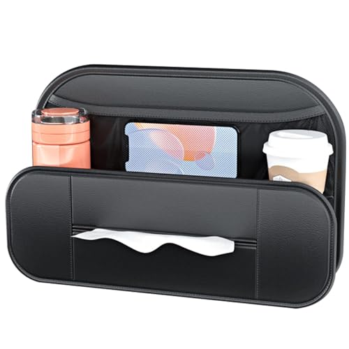 de almacenamiento para asiento de coche, organizador de asiento trasero de coche - Organizador impermeable de cuero PU | Organizadores de respaldo de asiento de automóvil con compartimentos