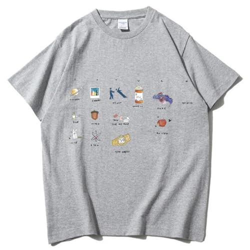 Photo de SZA T-shirt graphique en coton durable pour fans de musique, idéal pour les concerts et les vêtements de rue, gris, XXXXXL