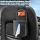 JNNJ Auto-Taschentuchhalter, Auto Leder-Autositztasche Tissue Box, Auto Organizer Autositz-Seitenorganisator, Auto Organisatoren Universal, Autositz-Seitenaufbewahrungstasche Für Kleine Gegenstände