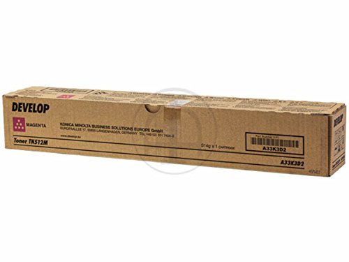 Toner magenta TN-512 M pour imprimer 35000 pages nettes sur Ineo