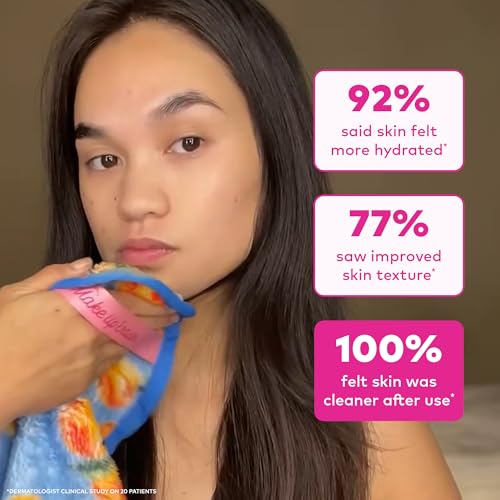 Image of The Original MakeUp Eraser PRO, Effortlessly Remove All Makeup Using Only Water, Including Waterproof Mascara, Eyeliner, Foundation, Lipstick, Sunscreen,and More! Apricot, 1ct