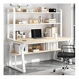 Verleihen Sie Ihrem Arbeitsplatz mit dieser einfachen, aber stilvollen Workstation einen Hauch moderner Eleganz. Sein vielseitiges Design ergänzt jeden Einrichtungsstil und macht ihn als tragbarer Computertisch, Gaming-Tisch oder Laptop-Tisch geeignet.