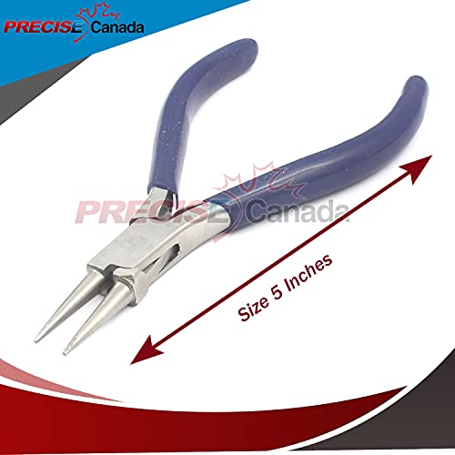 Precise Canada Jewelers Round Nose Stainless Steel Pliers Jewelry Making Supplies #TOP2