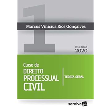 Capa do livro Curso de Direito Processual Civil Vol 1 - 17ª edição de 2020: Teoria Geral: Volume 1