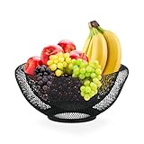 GAON LEGACY Countertop Fruit Bowl, Modern Wire Fruit Basket, Center Piece Table Decoration