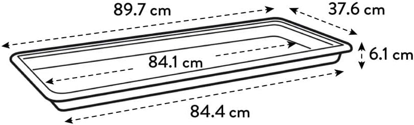 Elho Green Basics Garden XXL Saucer 100cm Mild Terra