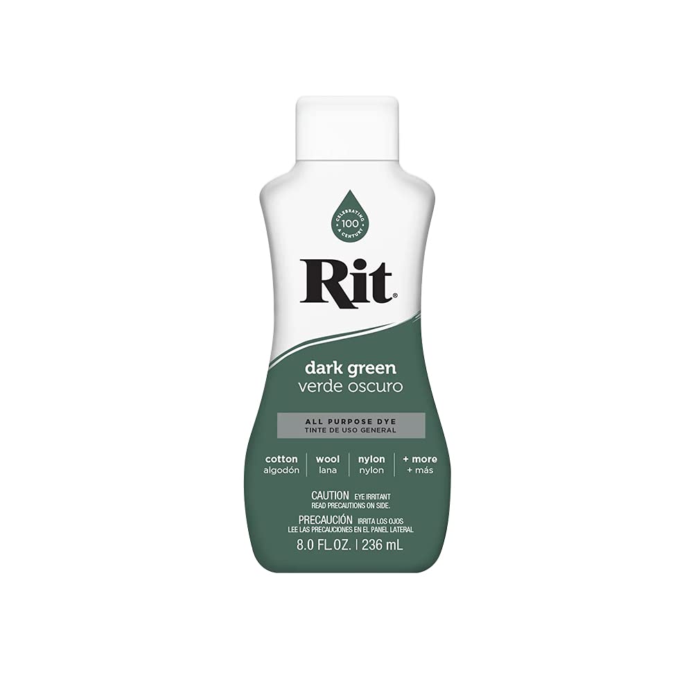 Rit type de liquide 35 vert foncé teinture textile du Japon pour coton et lin