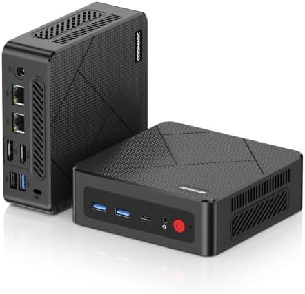 C4 AIR Mini PC, Ryzen 5 3500U, 8GB DDR4 2400MHz RAM, 256GB SSD + ...