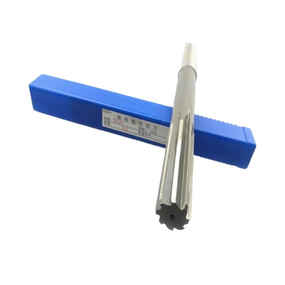 1Pc HSS Morse Taper Shank Reamer H7 HSS Machine Chucking Reamer Cutter 12-42mm for CNC Drilling Machine(29mm)