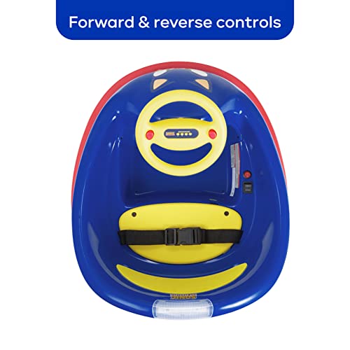 image for Voyager Sonic The Hedgehog Bumper Car for Kids, 2 Speed Electric Vehic