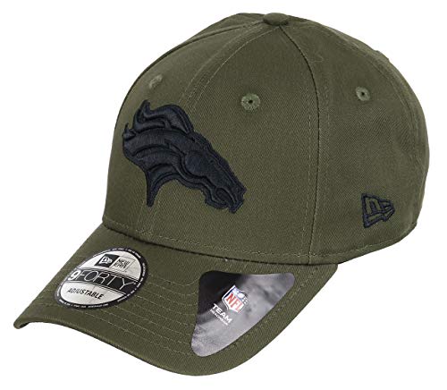 New Era Denver Broncos 9forty Adjustable Cap - NFL Olive Pack - Olive - One-Size Cover