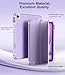 TiMOVO Case for iPad Air 11 Inch M4 2026/M3 2025/M2 2024, iPad Air 5th Generation 2022/4th Gen 2020 10.9 Inch with Pencil Holder, Stand Cover with Translucent Back, Auto Wake/Sleep, Taro Purple