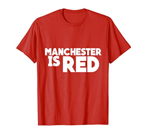 Manchester Is Red T Shirt, United Supporter Essentials Tee