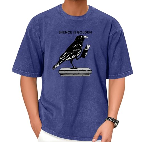 T-shirt graphique vintage homme surdimensionné vêtement d'été branché